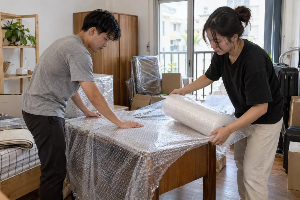Ảnh minh họa cho bài Cách bảo vệ đồ nội thất khi chuyển trọ