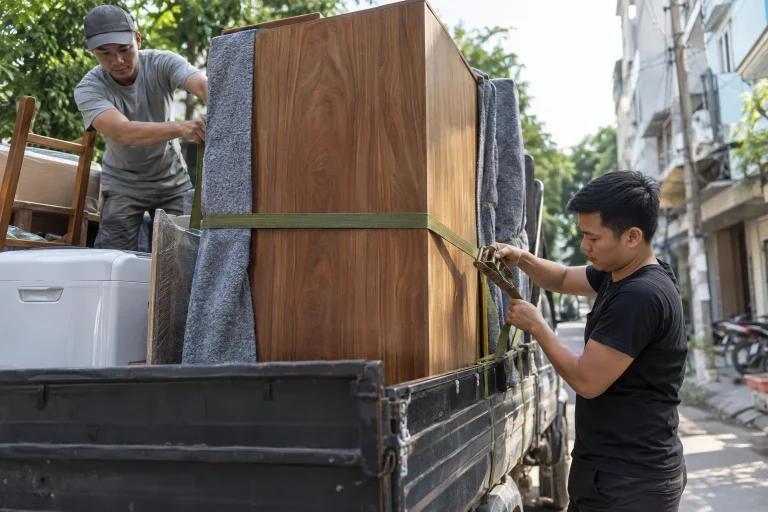 Ảnh minh họa cho bài Cách cố định đồ đạc trên xe khi vận chuyển