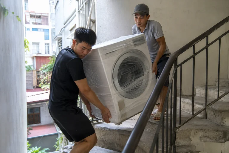 Ảnh minh họa cho bài Cách vận chuyển máy giặt khi chuyển trọ
