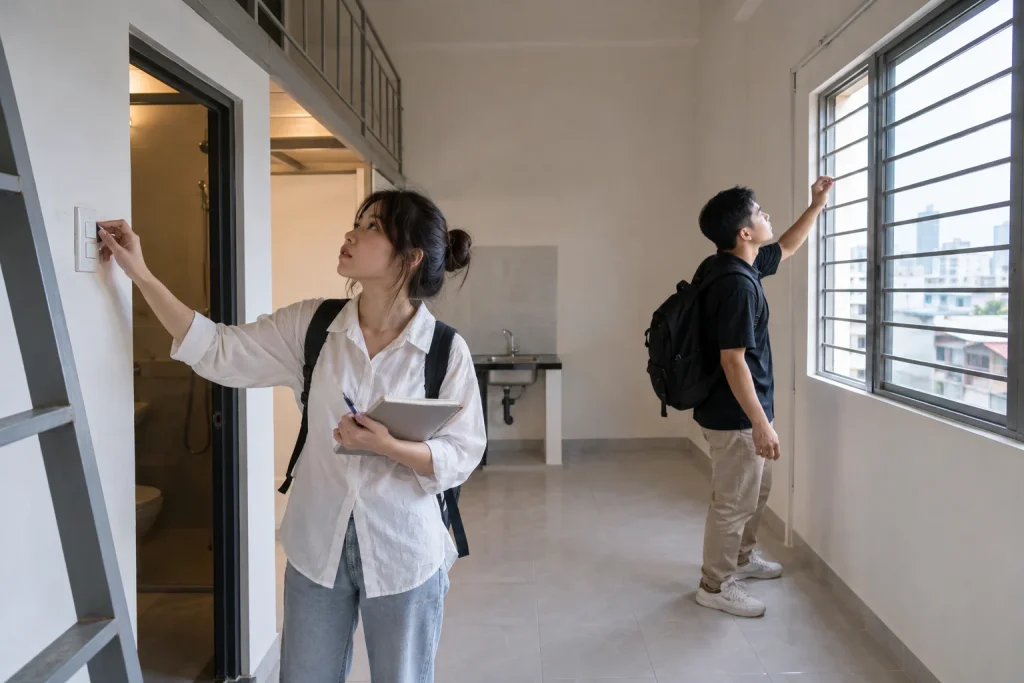 Ảnh minh họa cho bài Checklist kiểm tra phòng trọ mới trước khi chuyển vào