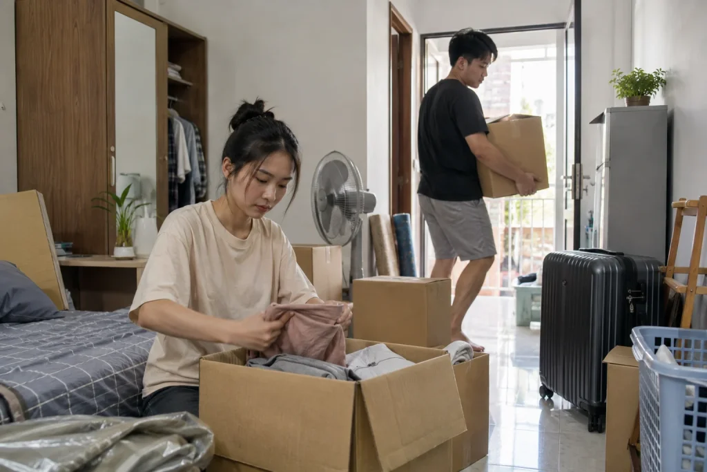 Ảnh minh họa cho bài Chuyển trọ cuối tuần cần chuẩn bị gì