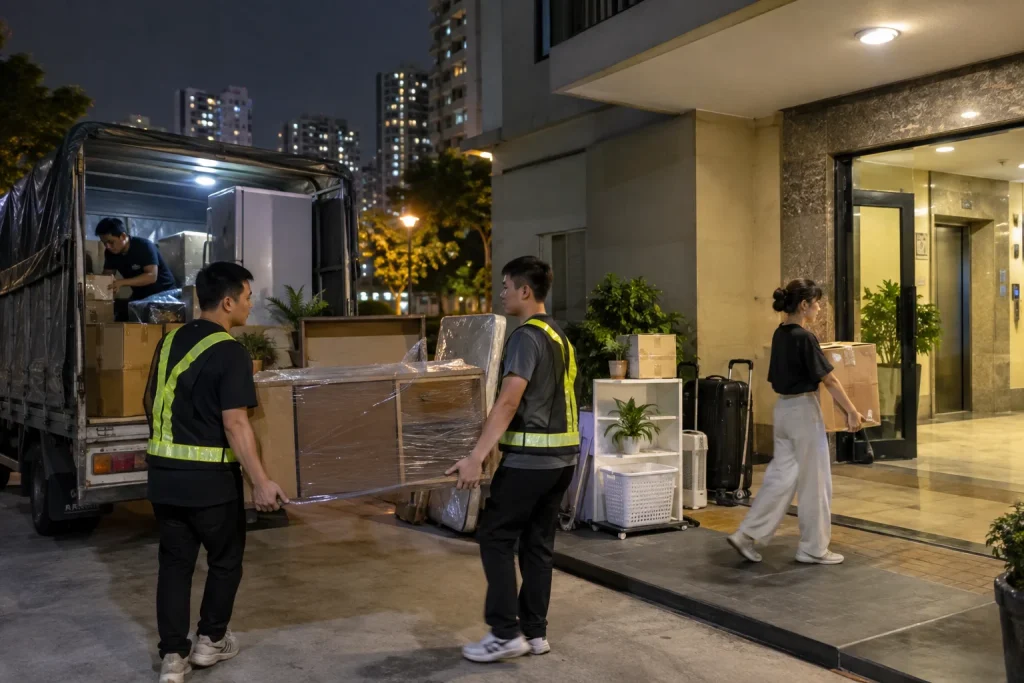Ảnh minh họa cho bài Chuyển trọ vào ban đêm cần lưu ý gì