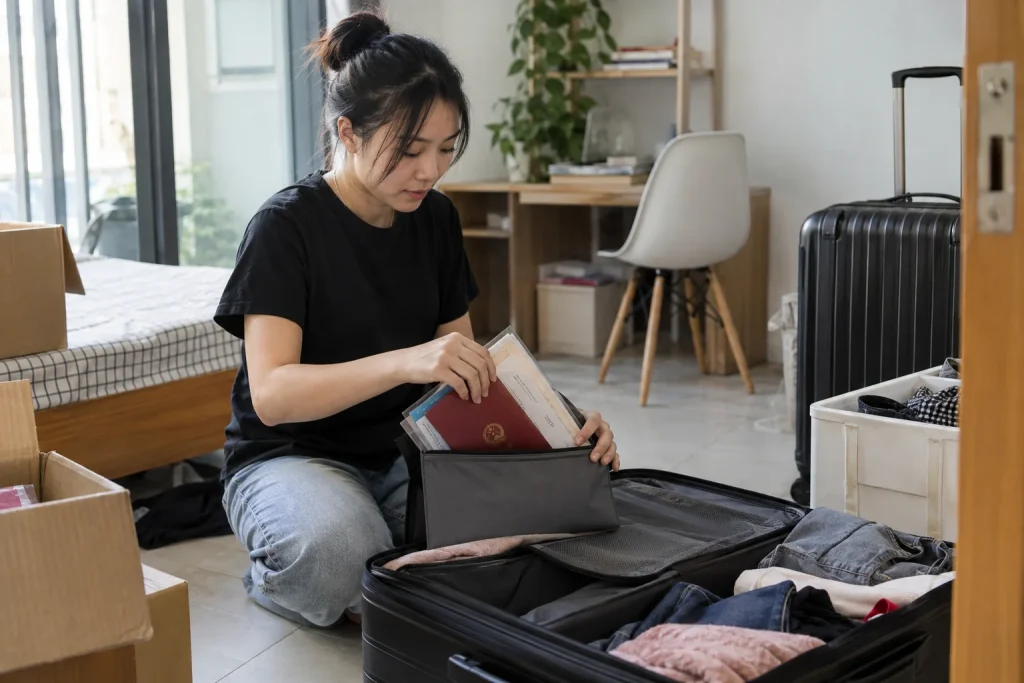 Ảnh minh họa cho bài Giấy tờ quan trọng nên cất ở đâu khi chuyển trọ