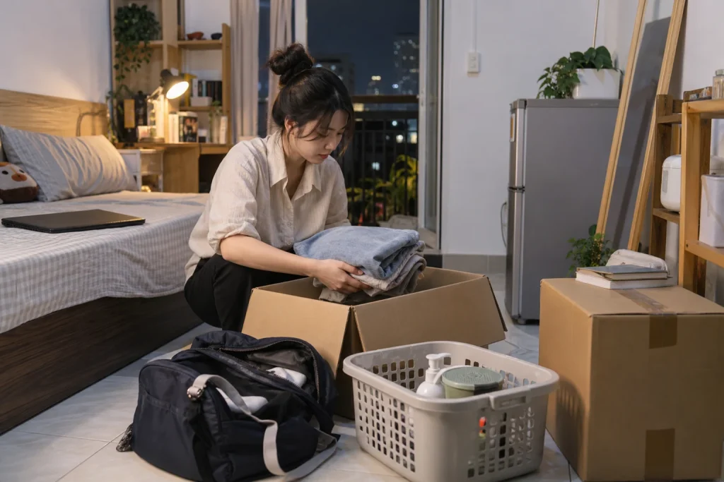 Ảnh minh họa cho bài Kinh nghiệm chuyển trọ cho người đi làm