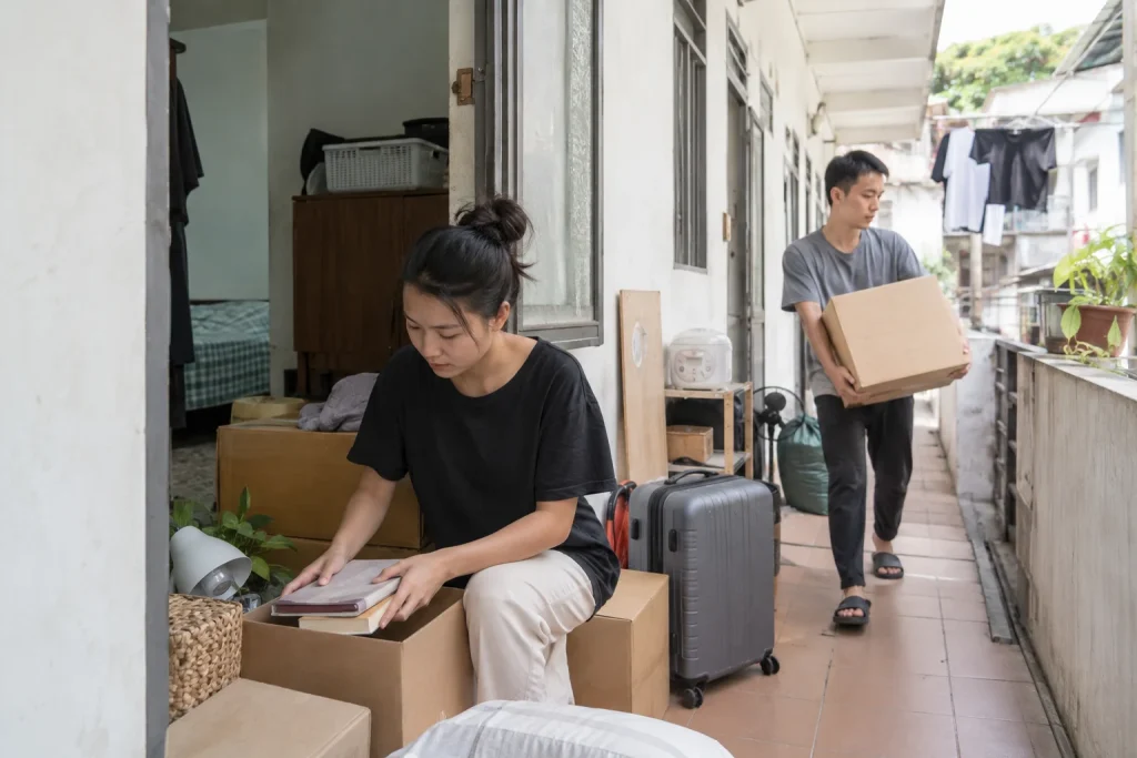 Ảnh minh họa cho bài Nên đóng gói đồ trước ngày chuyển trọ bao lâu