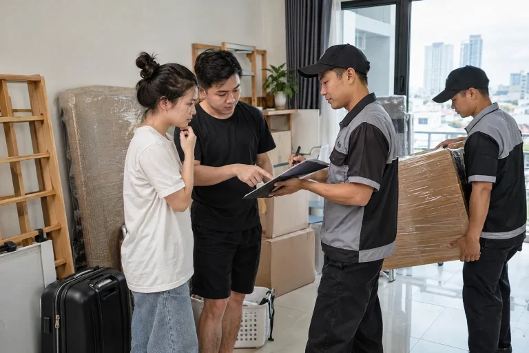 Ảnh minh họa cho bài Những câu hỏi nên hỏi trước khi thuê dịch vụ chuyển trọ