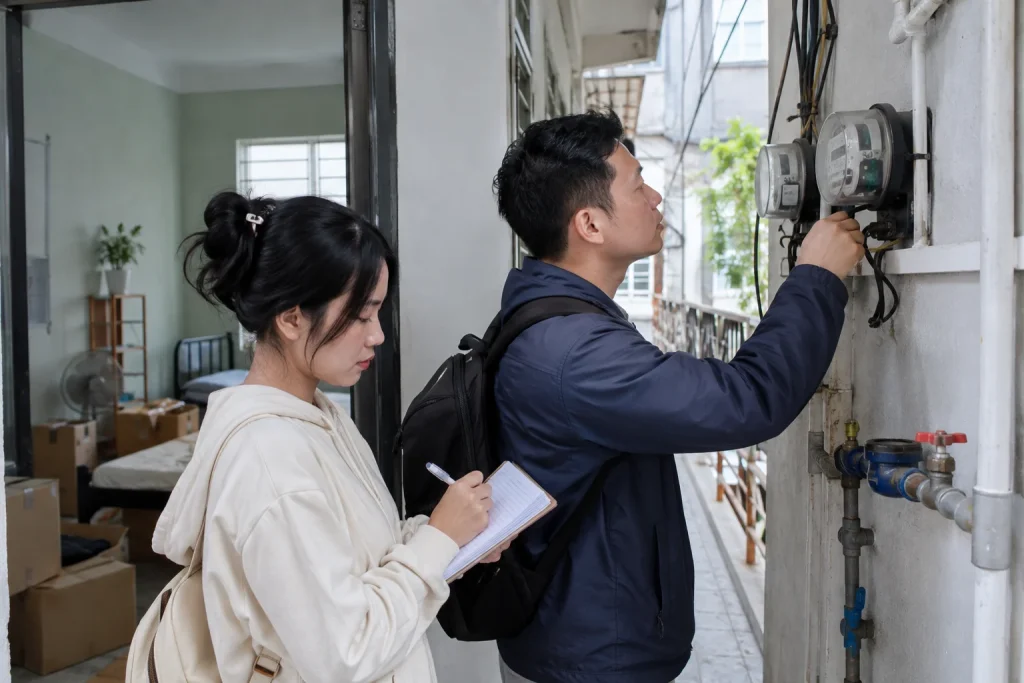 Ảnh minh họa cho bài Những việc cần làm với điện nước khi chuyển trọ