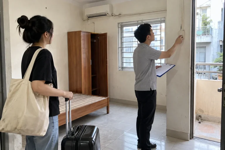 Ảnh minh họa cho bài Trả phòng trọ cần kiểm tra những gì